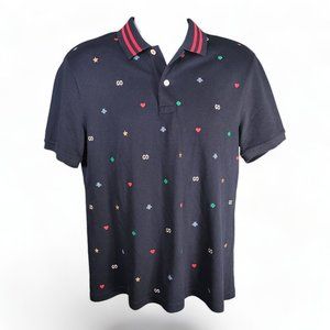 Gucci embroidered polo hot sale